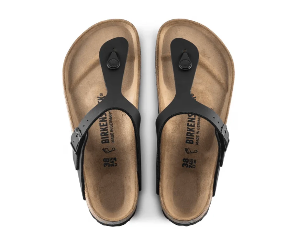 Birkenstock Gizeh Birko-Flor Thong Sandal - Black 43691-260