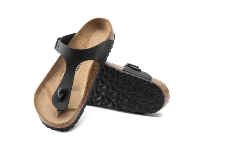 Birkenstock Gizeh Birko-Flor Thong Sandal - Black 43691-260