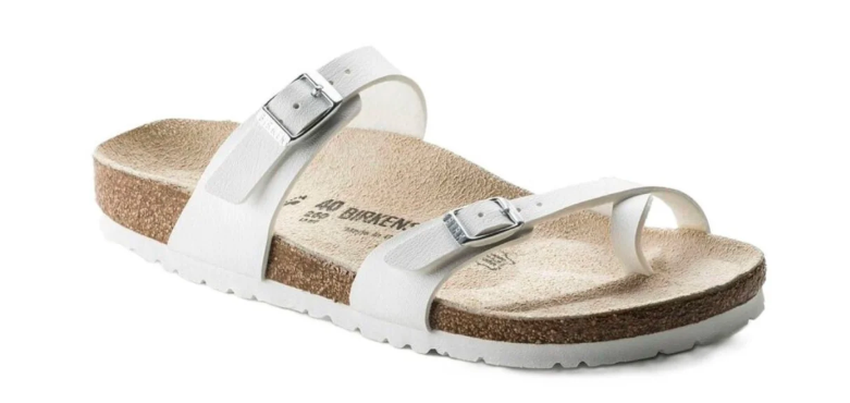 Birkenstock Women's Mayari Graceful White Flat Sandal