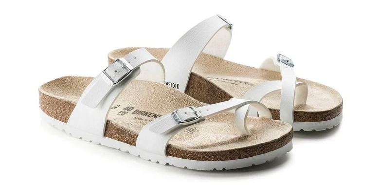 Birkenstock Women's Mayari Graceful White Flat Sandal