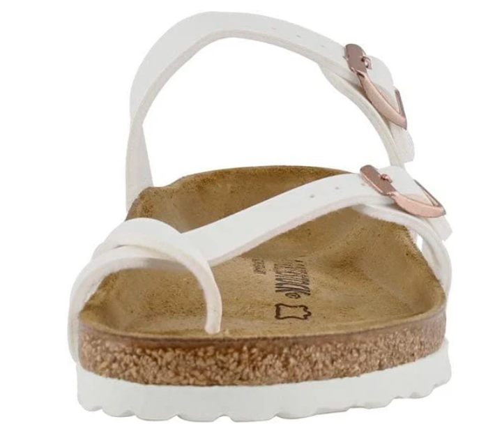 Birkenstock Women's Mayari Graceful White Flat Sandal
