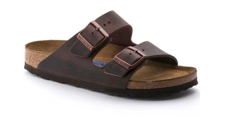 Birkenstock Arizona Soft Footbed – Habana Oiled Leather Sandals