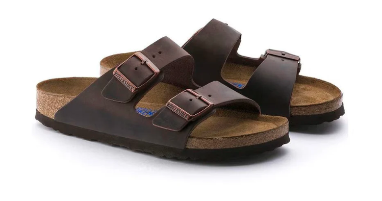 Birkenstock Arizona Soft Footbed – Habana Oiled Leather Sandals
