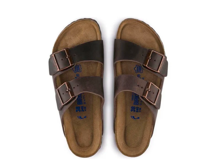 Birkenstock Arizona Soft Footbed – Habana Oiled Leather Sandals