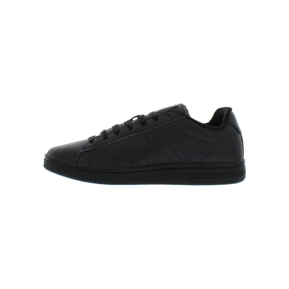 K-Swiss Men’s Court Casper Low Sneakers – Black / Black / Black