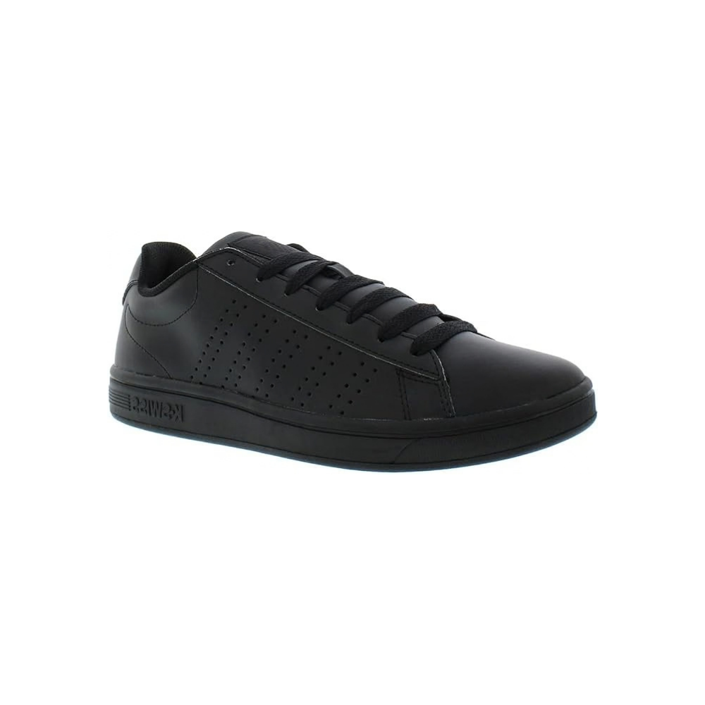 K-Swiss Men’s Court Casper Low Sneakers – Black / Black / Black