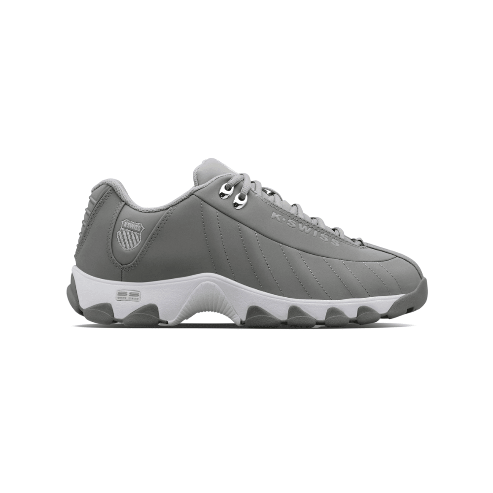 K-Swiss Men's ST 329 CMF Leather Sneaker Neutral/Gray/Silver