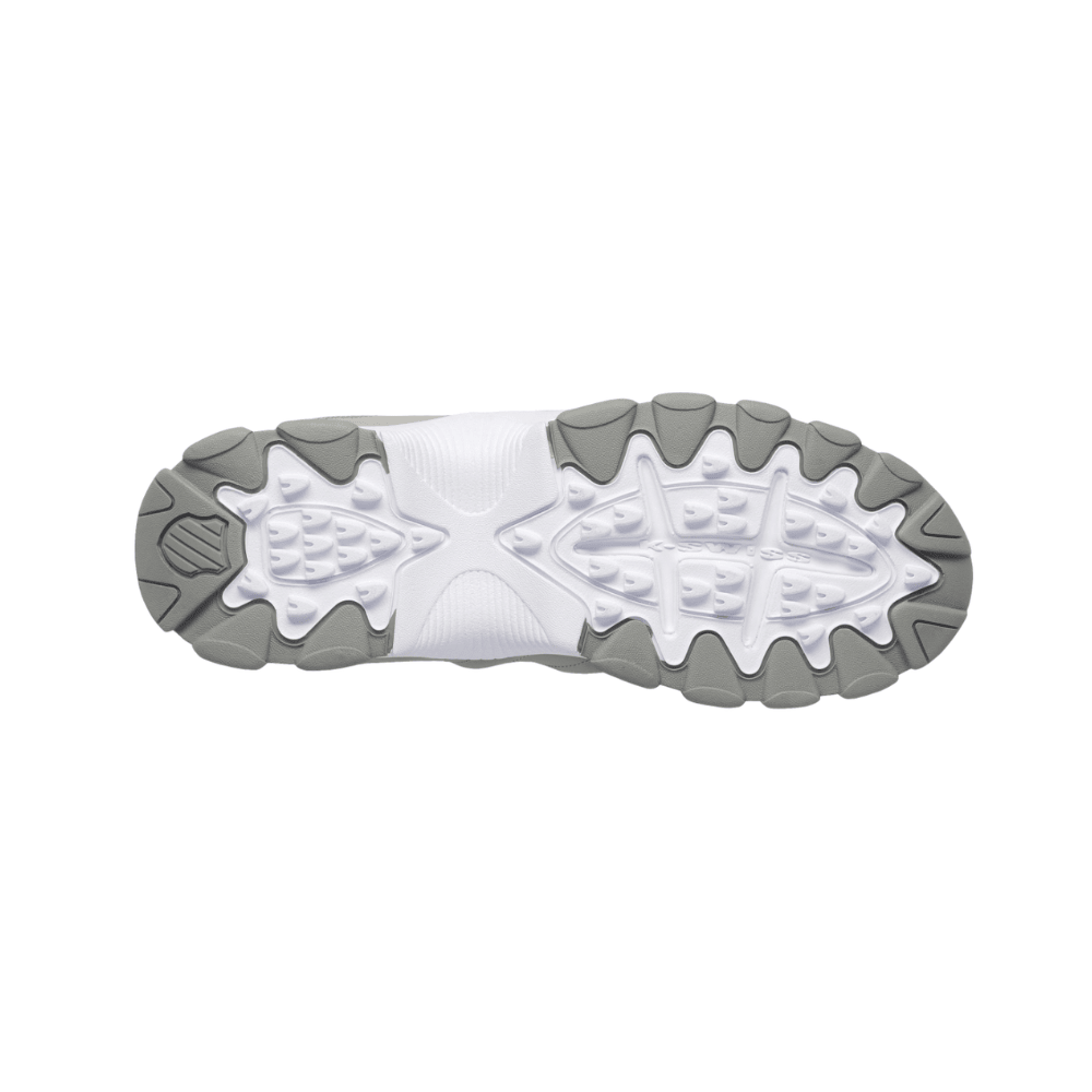 K-Swiss Men's ST 329 CMF Leather Sneaker Neutral/Gray/Silver