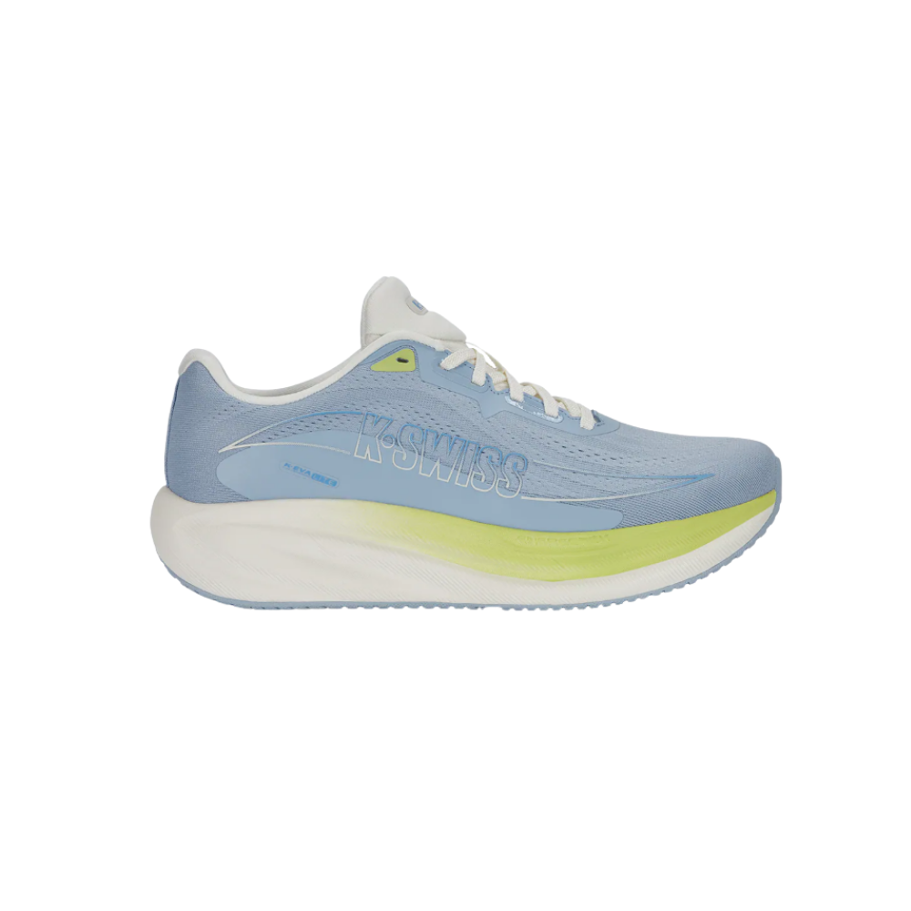 K-Swiss Women’s Viento Lightweight Athletic Sneakers – Skyway / Blanche / Slime Green