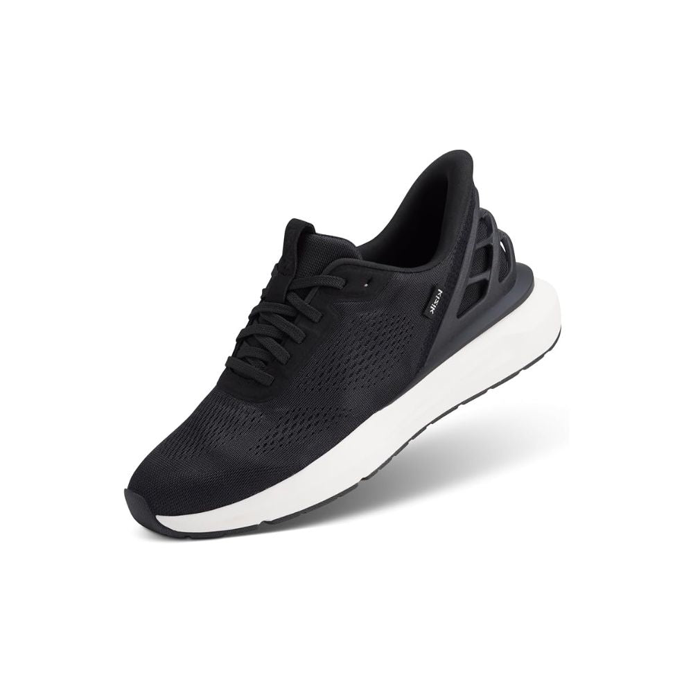 Kizik Men’s Athens 2 Hands-Free Slip-On Sneakers – Black/White