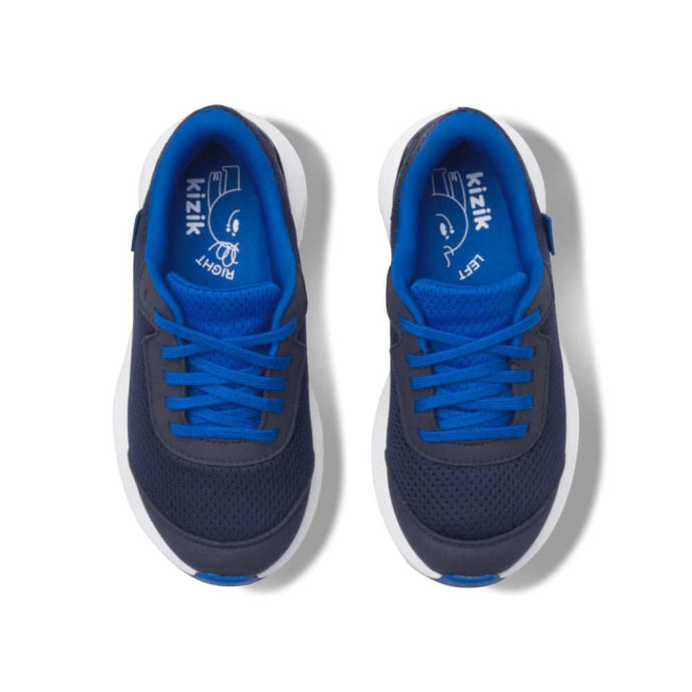 Kizik Athens 2 Kid's Hands-Free Sneaker- Naval Academy/Lapis Blue