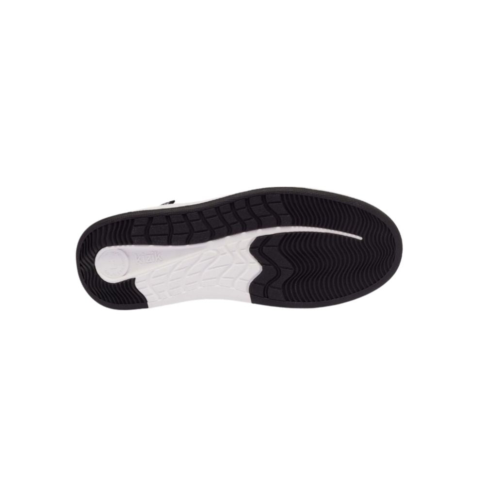 Women's Kizik Sydney Hands-Free Slip-On Sneakers–Black / White
