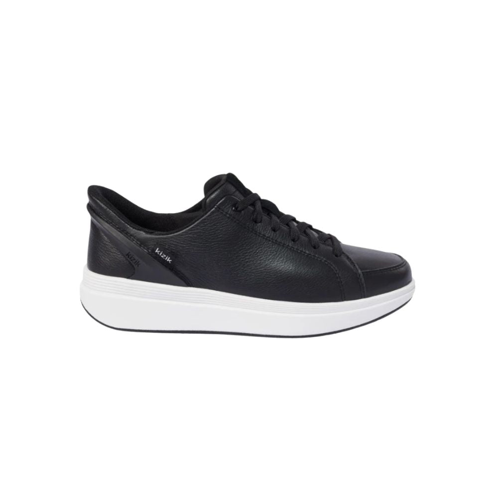 Women's Kizik Sydney Hands-Free Slip-On Sneakers–Black / White
