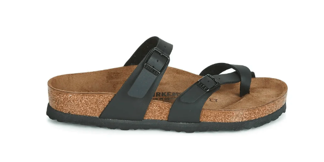 Birkenstock Women's Mayari Graceful Black Flat Sandal
