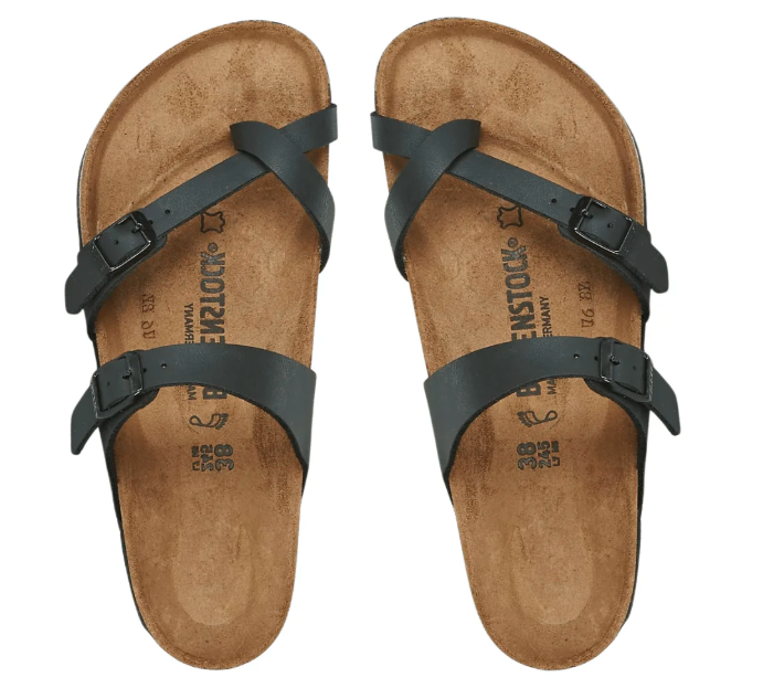 Birkenstock Women's Mayari Graceful Black Flat Sandal
