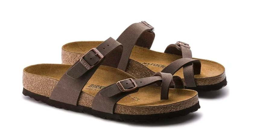 Birkenstock Women's Mayari Graceful Mocha Flat Sandal