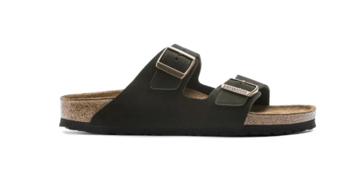 Birkenstock Arizona Soft Footbed Suede Unisex Sandal - Mocha