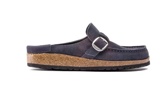 Birkenstock Buckley Suede Leather Navy Unisex Sandal
