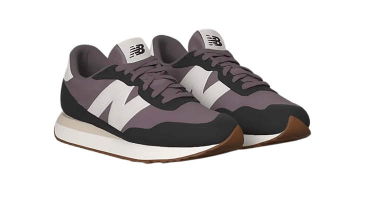 New Balance Unisex 327 Lightweight Running Shoe Black/Magnet/Sea Salt