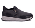Drew Shoe Caleb Men's Hands-Free Slip-On - Comfort Nubuck Leather Sneaker with Spacious Fit
