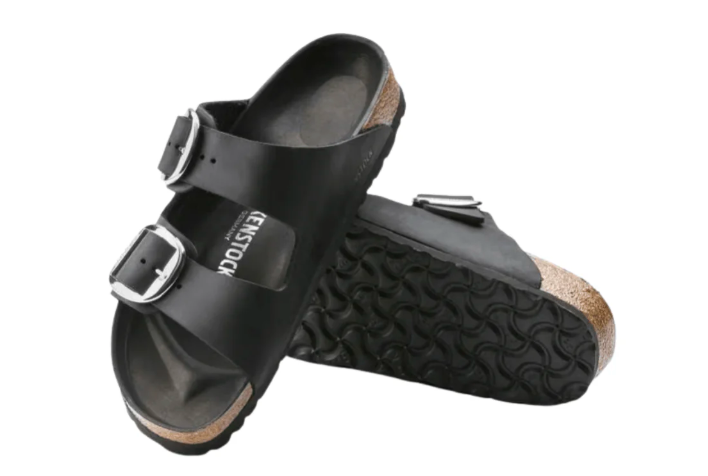 Birkenstock Arizona Big Buckle | Black Oiled Leather