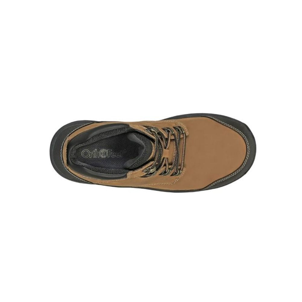 Orthofeet Men’s Granite Waterproof Safety Work Boots – Camel