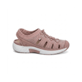 Orthofeet Women’s Laguna Adjustable Stretch No Tie Sandal Peach