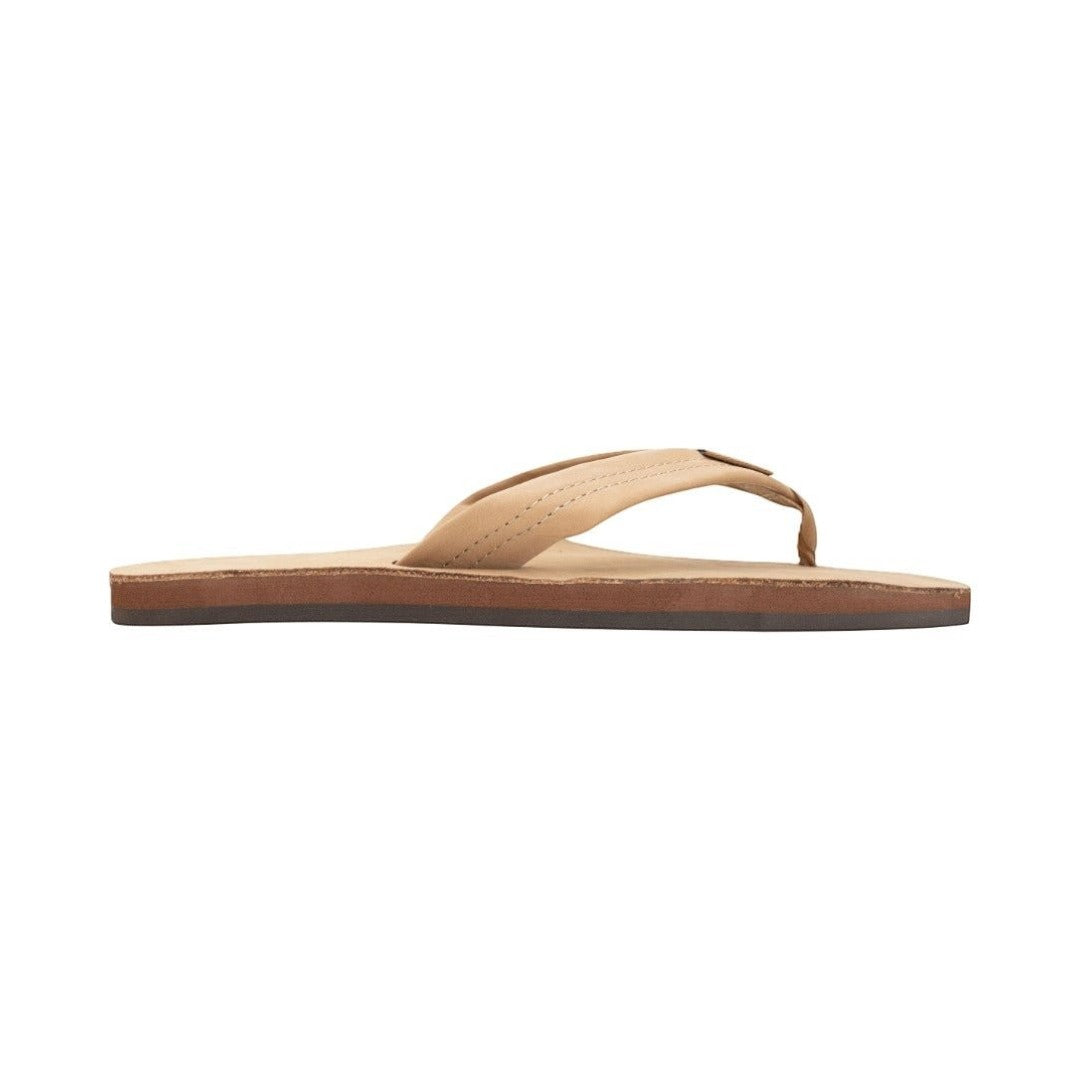 Rainbow Sandals Men's Single Layer Wide Strap Premier Leather - Sierra Brown