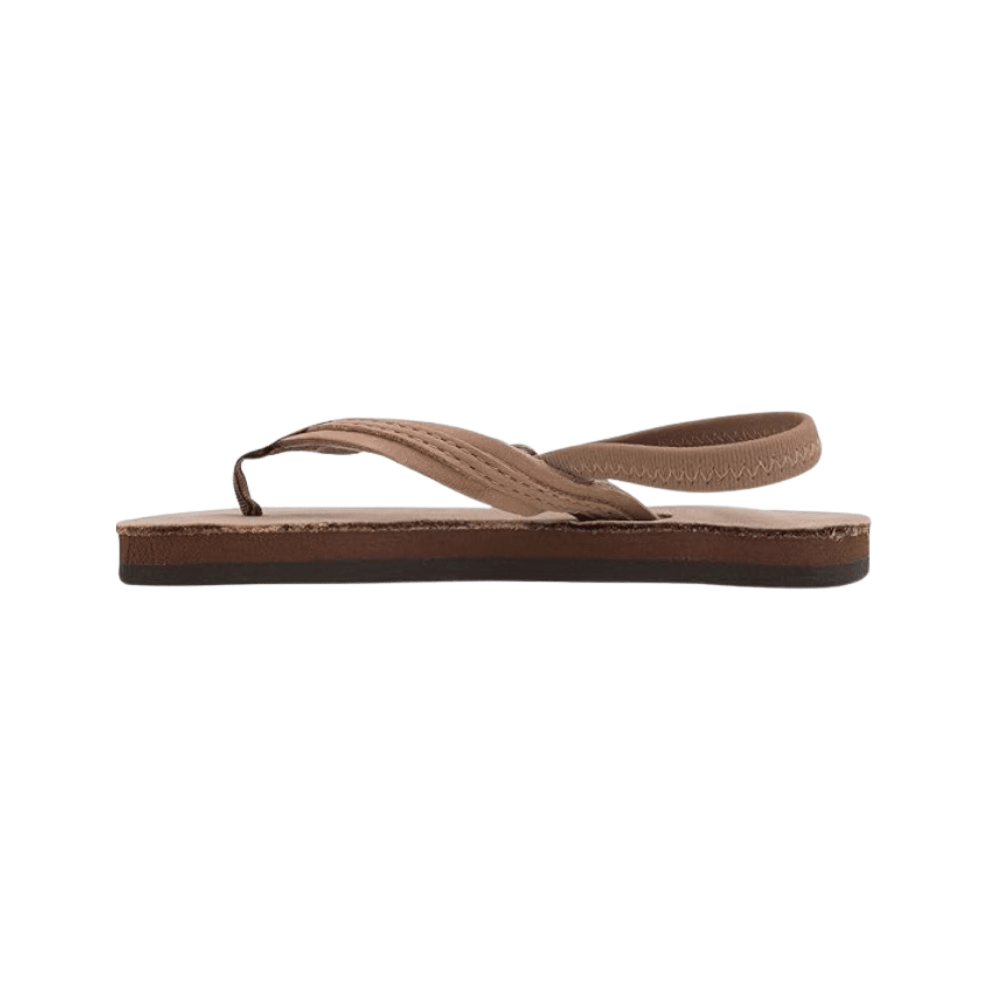 Rainbow Sandals Kid's Toddler - Flirty Braidy Dark Brown Flipflop