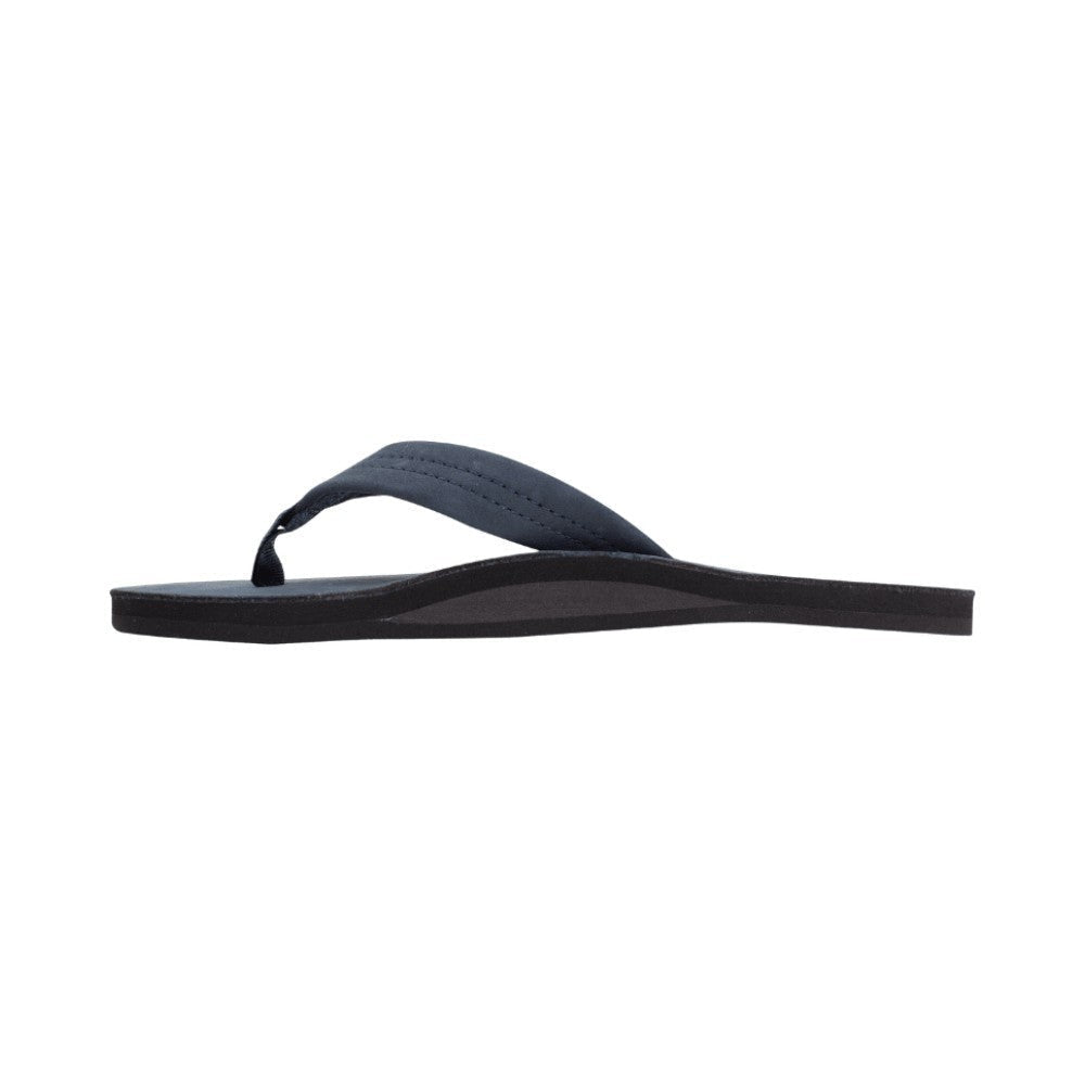 Rainbow Sandals Men's Single Layer Wide Strap Premier Leather - Navy