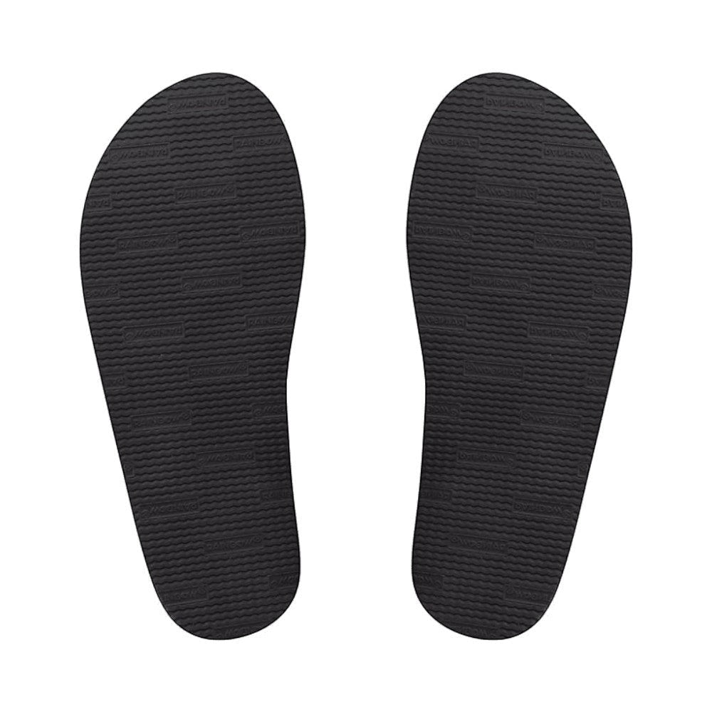 Rainbow Sandals Men's Single Layer Wide Strap Premier Leather - Navy