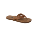 REEF Men’s Draftsmen Leather Flip-Flops – Bronze Brown