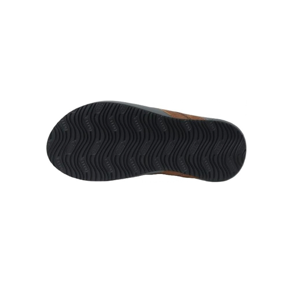 REEF Men’s Cushion Phantom 2.0 Flip-Flops – Tan / Grey