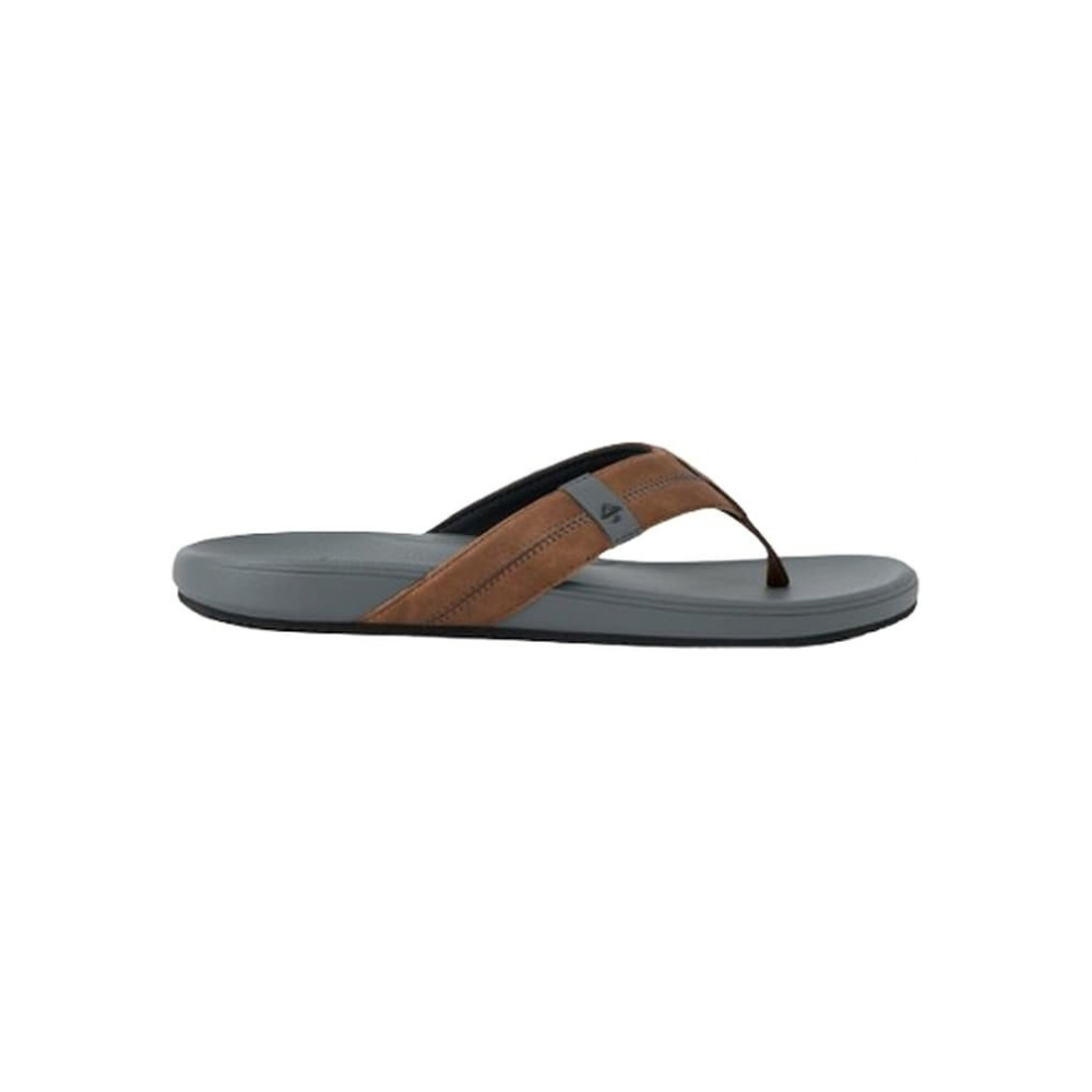 REEF Men’s Cushion Phantom 2.0 Flip-Flops – Tan / Grey