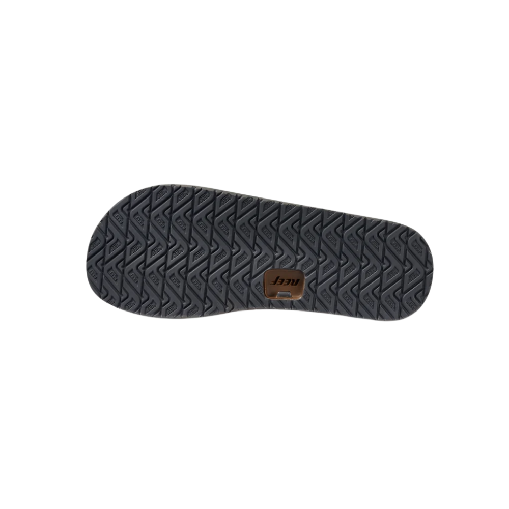 REEF Men’s Draftsmen Full Grain Leather Flip-Flops – Classic Tan