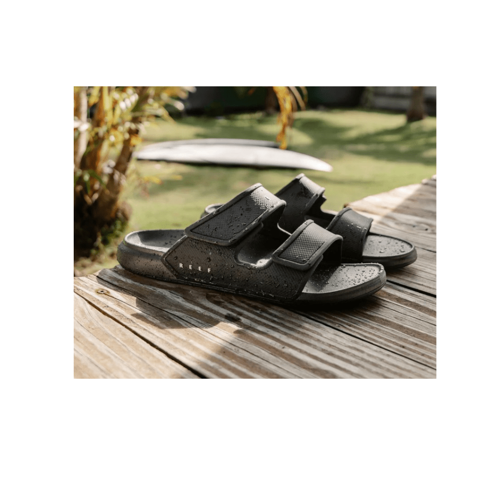 Reef Men's Oasis Adapt Arch Support Slide Sandals - Black