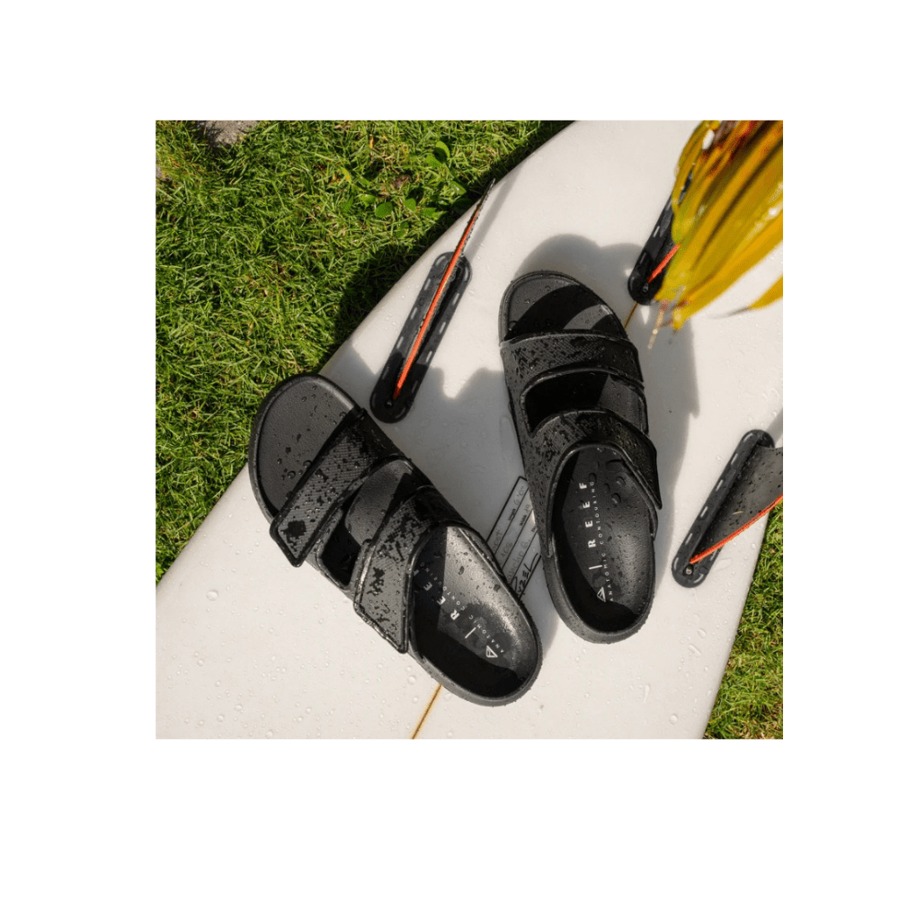 Reef Men's Oasis Adapt Arch Support Slide Sandals - Black