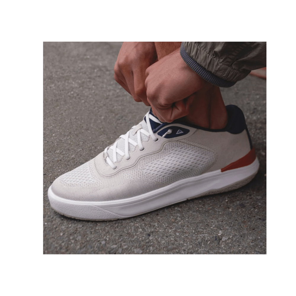 Reef Men's Shoreline Del Mar Breathable Knit Sneakers - Tan/White/Navy
