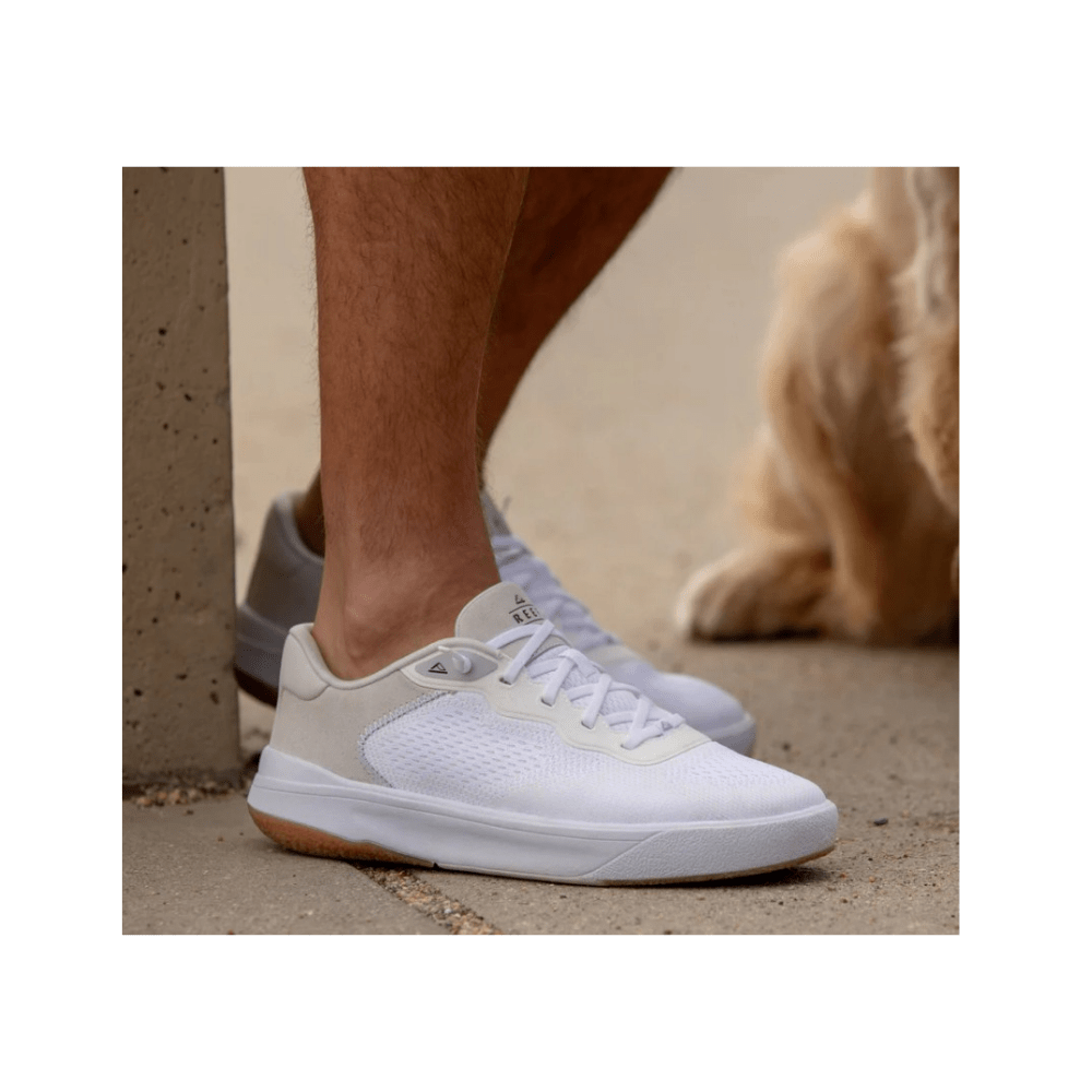 Reef Men's Shoreline Del Mar Breathable Lightweight Sneaker - White