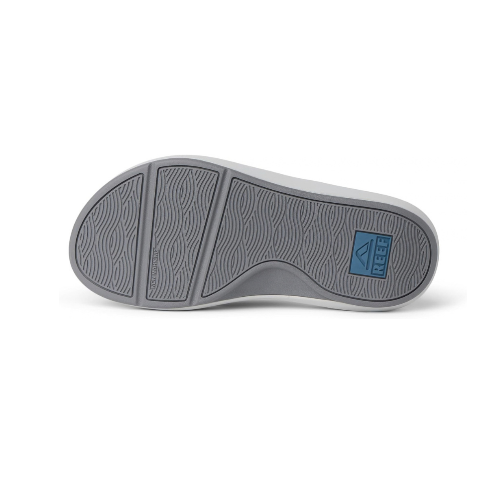 REEF Men’s Rover + Water-Friendly Sandals – Grey / Blue