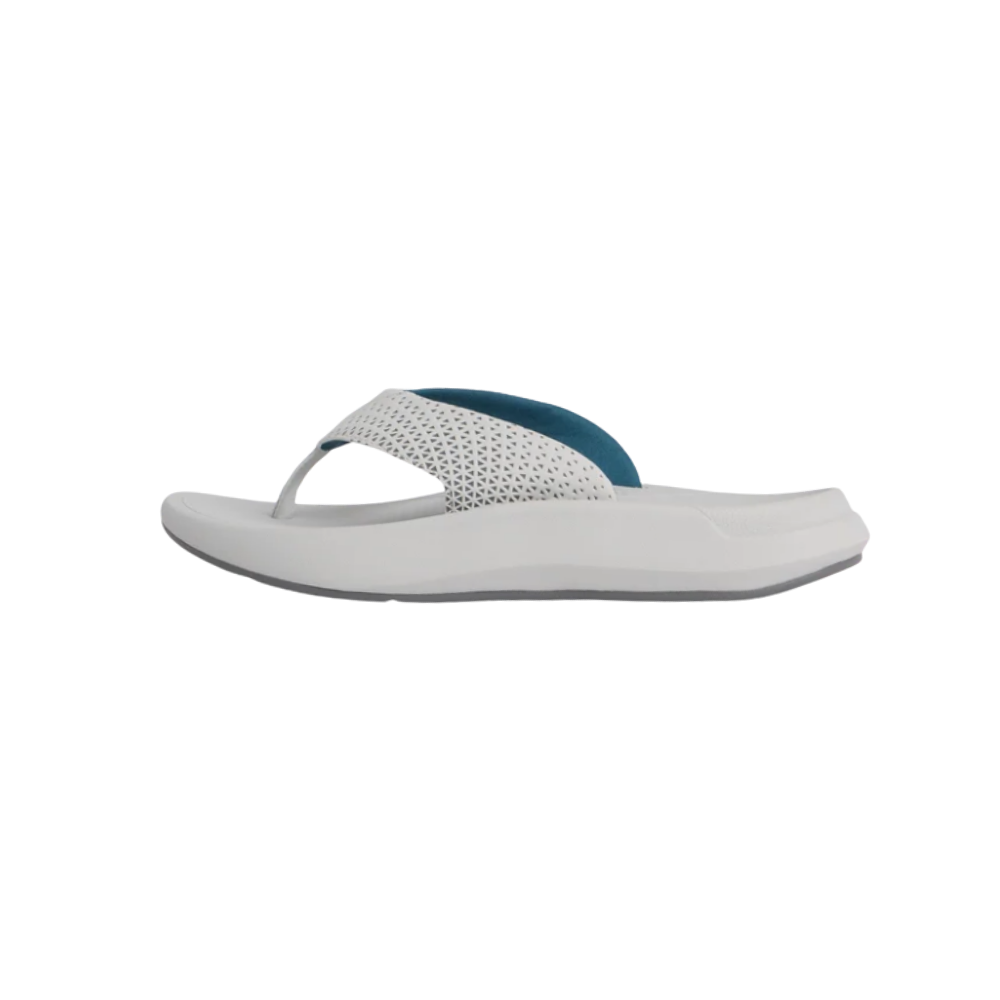REEF Men’s Rover + Water-Friendly Sandals – Grey / Blue