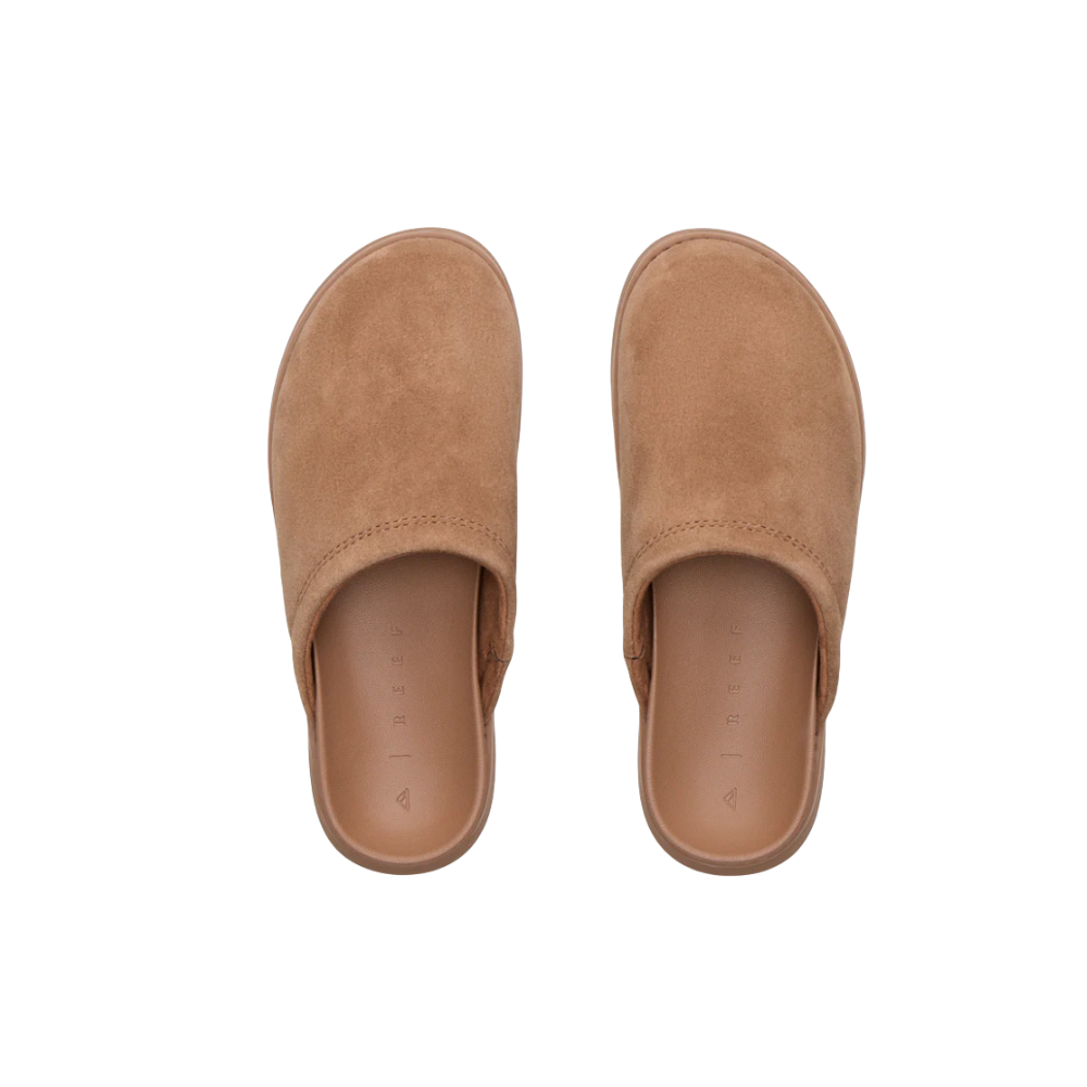 REEF Women’s Vista Luxe Mariana Comfort Mules – Chocolate