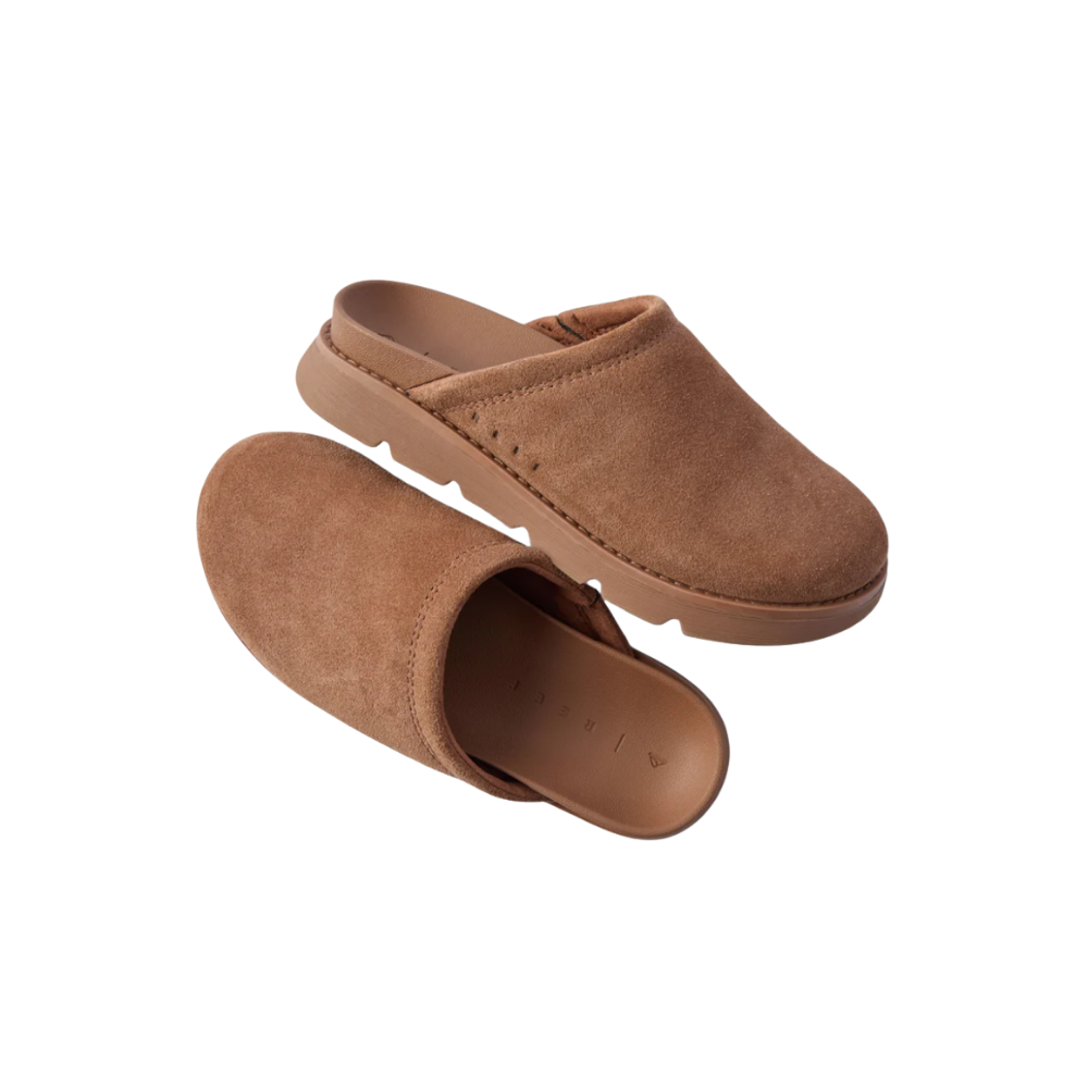 REEF Women’s Vista Luxe Mariana Comfort Mules – Chocolate