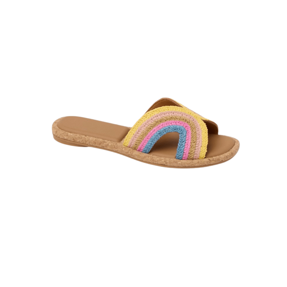 Reef Women's Willow Paisley Woven Slide Sandal - Sunset (CJ8573)