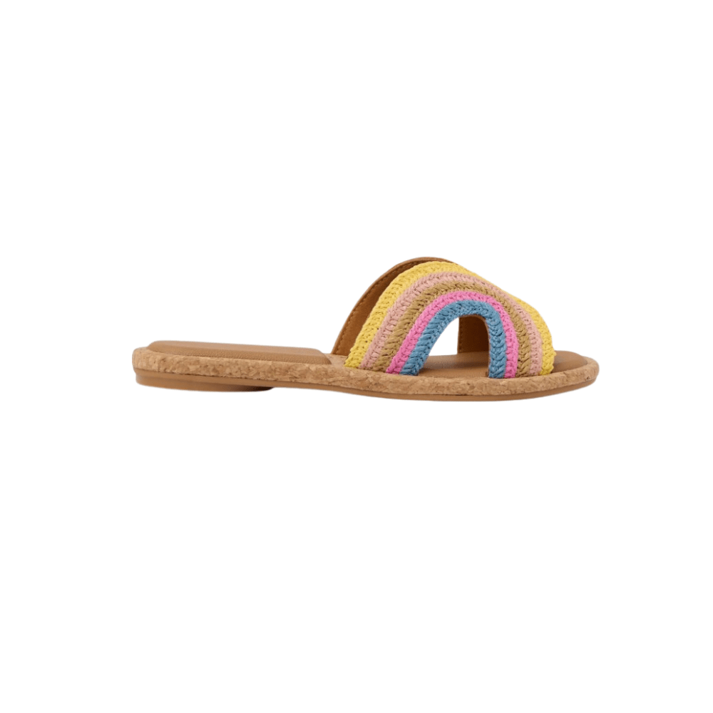 Reef Women's Willow Paisley Woven Slide Sandal - Sunset (CJ8573)