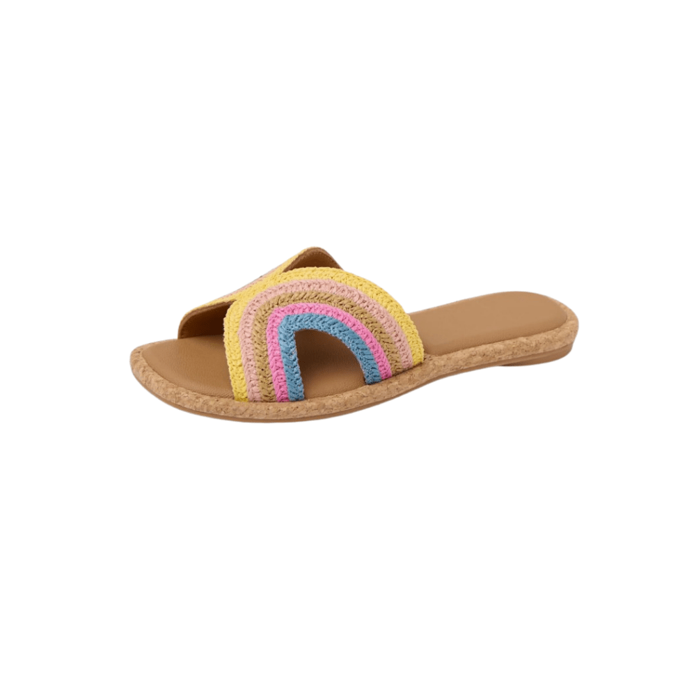 Reef Women's Willow Paisley Woven Slide Sandal - Sunset (CJ8573)