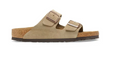 Birkenstock Arizona VL Suede Leather - Taupe Unisex Sandal