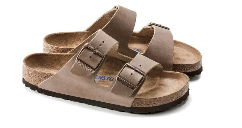 Birkenstock Arizona Oiled Leather Sandals – Tobacco Brown Soft Footbed