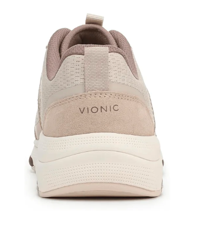 Vionic Women’s Walk Strider Knit Performance Walking Sneaker - Beige