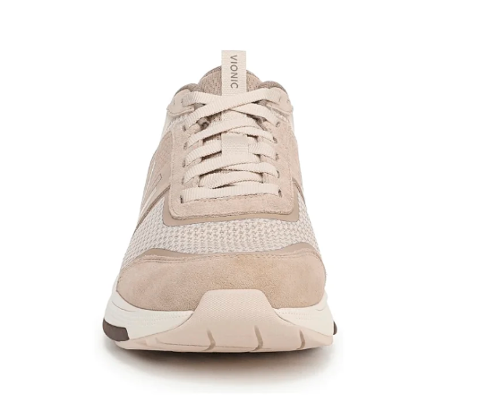 Vionic Women’s Walk Strider Knit Performance Walking Sneaker - Beige